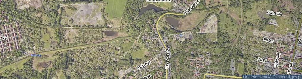 Zdjęcie satelitarne Potokowa ul.